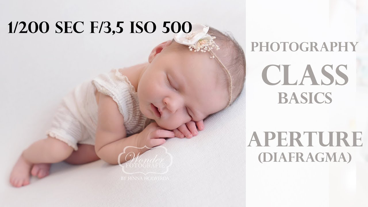 APERTURE / Diafragma - Free Photography Class Basics