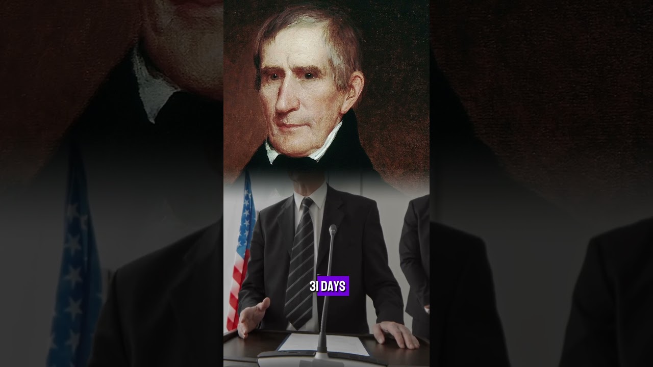The shortest-serving president in U.S. history. #history #uspresidentialelections2024 #USpresident