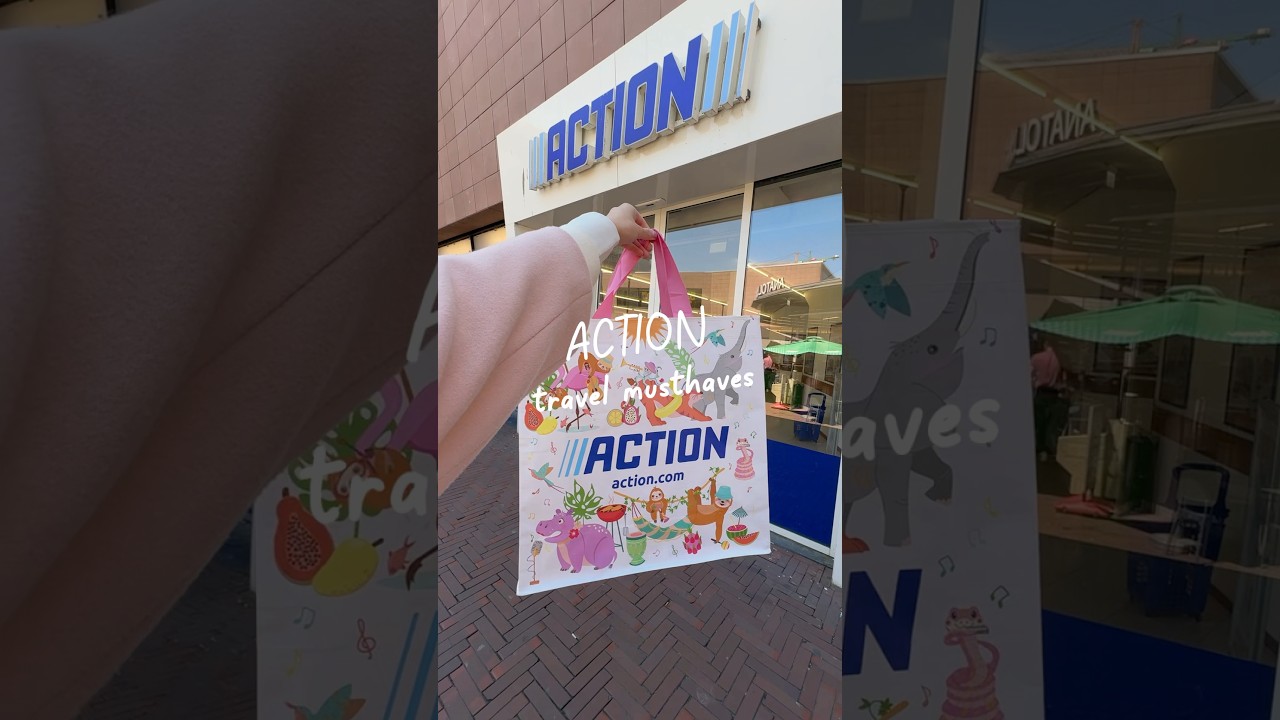 action travel musthaves 🤍 #actionnederland #actionshoplog