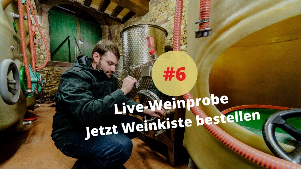 🔴 6. Live-Weinprobe Sa 02.05.2020