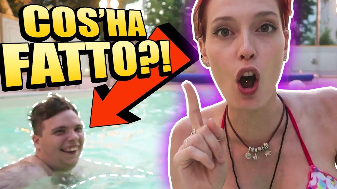#1 vacanze - cosa ha combinato in PISCINA?? AIUTO!