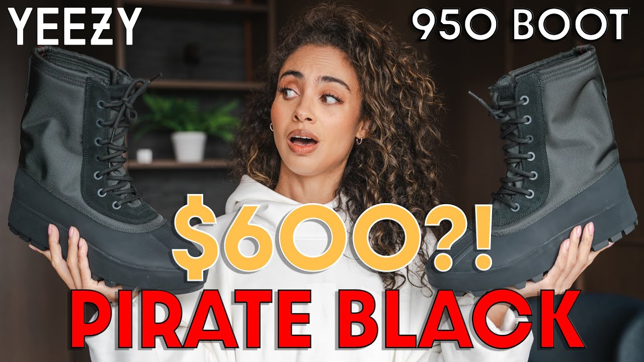 $600 for THIS?! YEEZY 950 Boot Pirate Black On Foot Review and How to Style (Outfits)