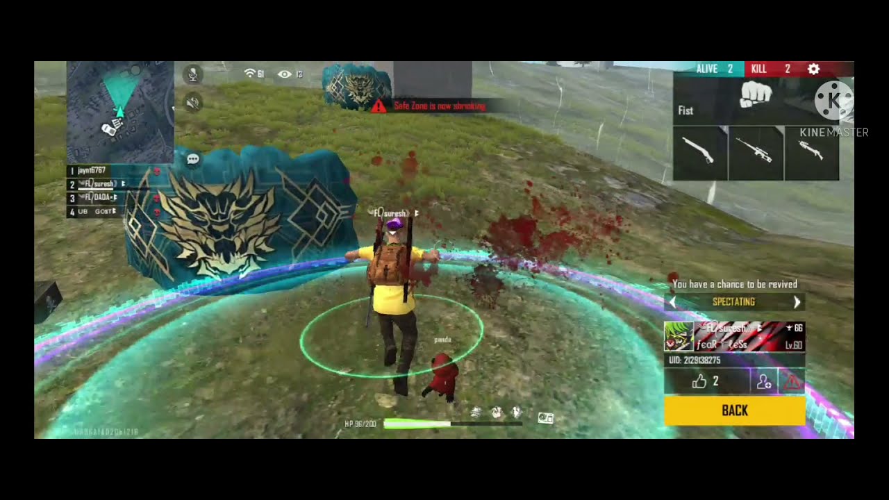 last zone ❤🧡last hope 🙏#freefirekingkhom #ruakff #youtubee #frefiremax