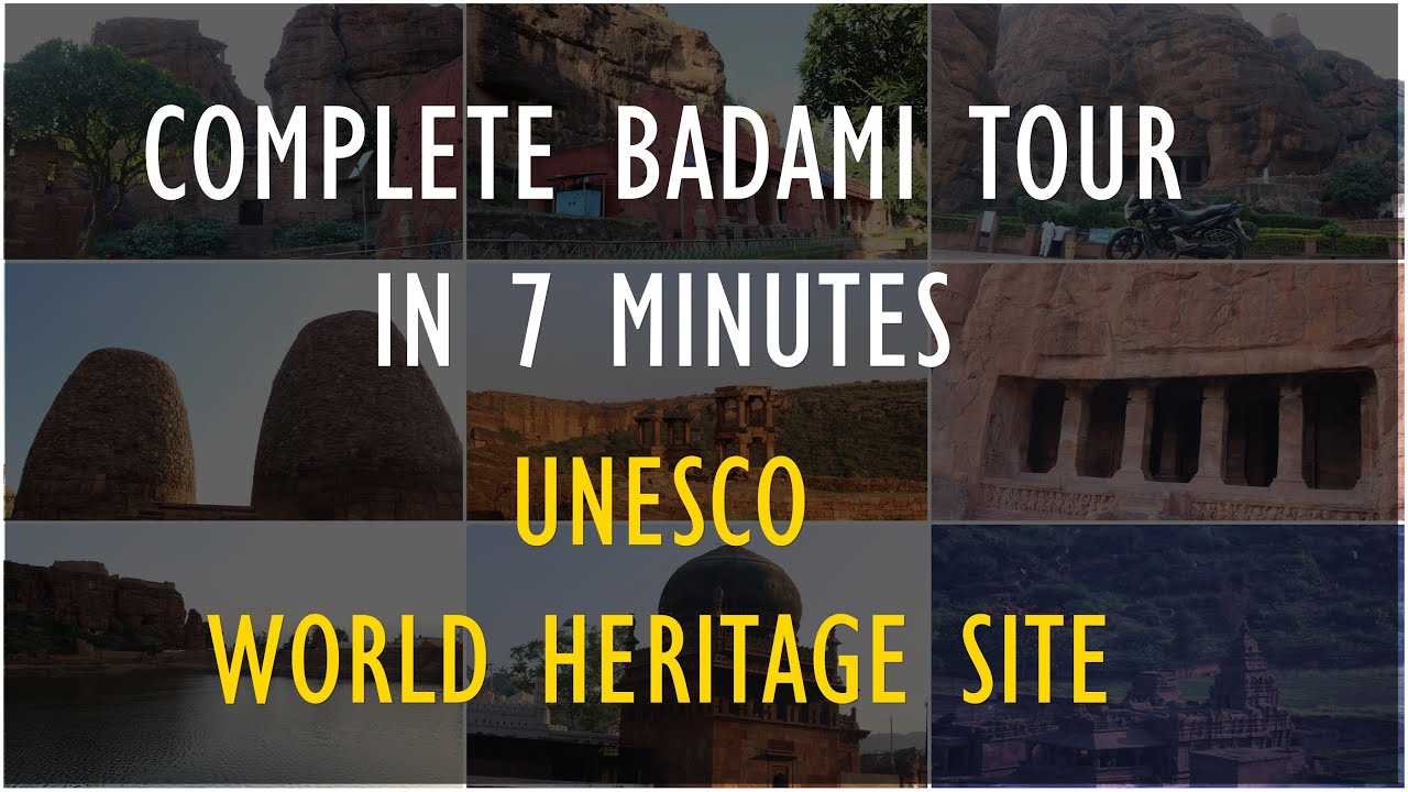 Complete Badami Tour in Just 7 minutes | EP 02 | UNESCO world heritage site
