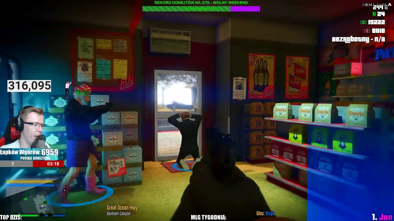 Plaga najlepszy napad + fail rp policji [shot]