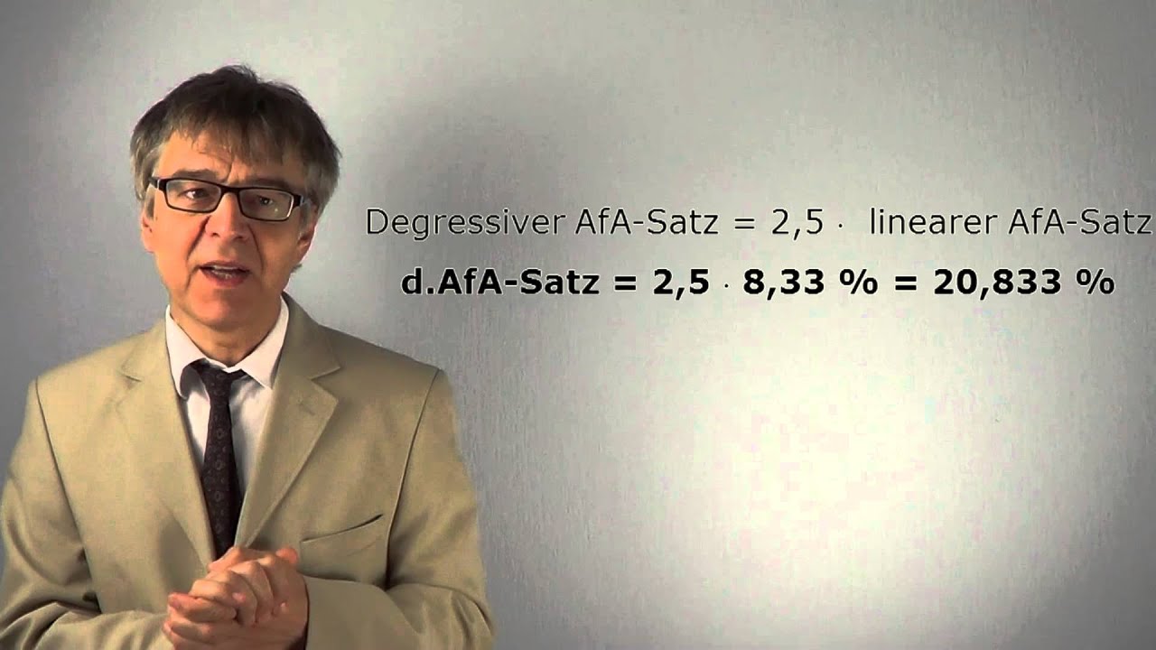 Wie berechnen wir lineare und degressive Abschreibungen? (&Uuml;bung: Aufwand & Ausgabe) - CAB2/E2