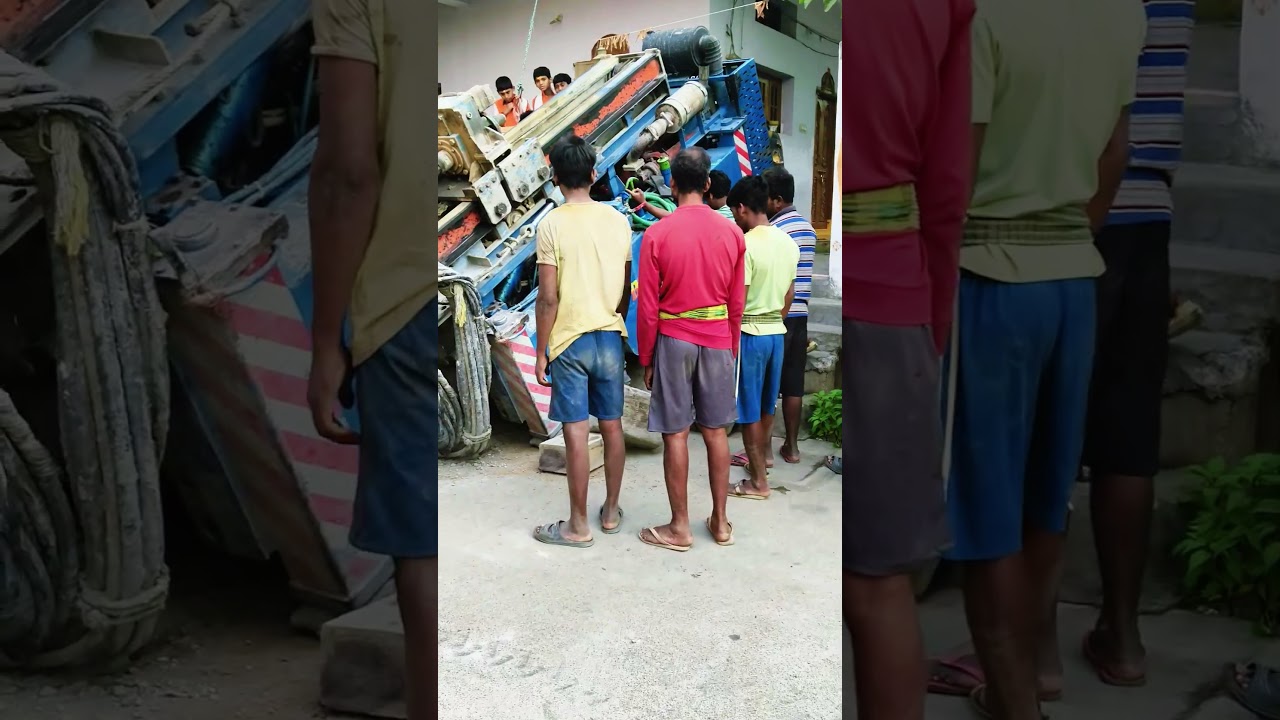 😱 Borewell Machine Palat Gayi! | Live Accident #shorts #borewell #machine #trending#farming
