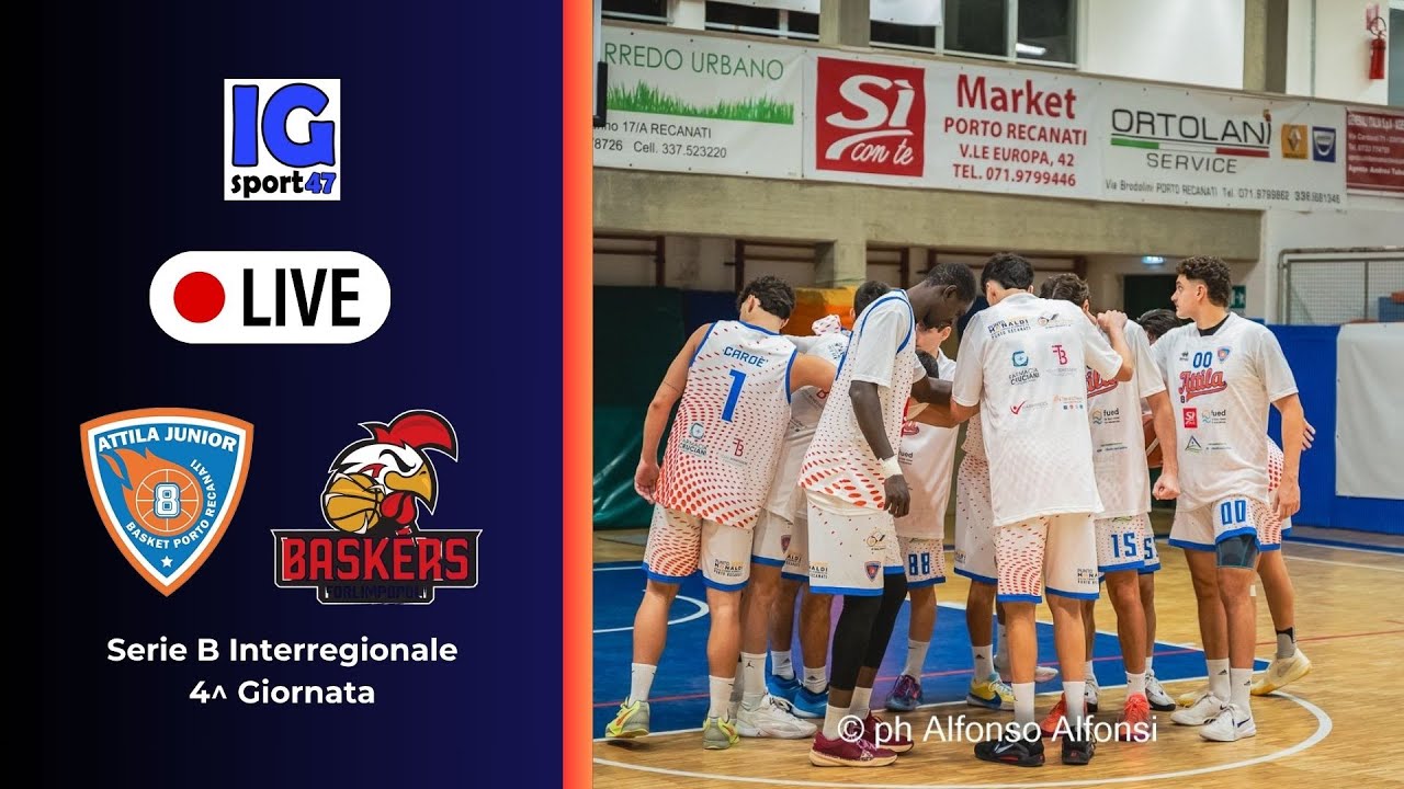 SiConTe Attila Basket vs Baskers Forlimpopoli (Serie B Interregionale - 4^ giornata)