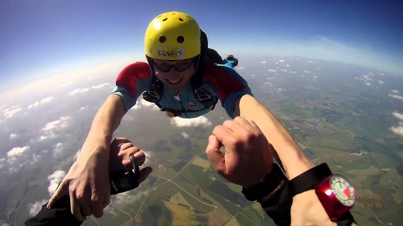 Adam's FS1 (Formation Skydiving) Training at Netheravon