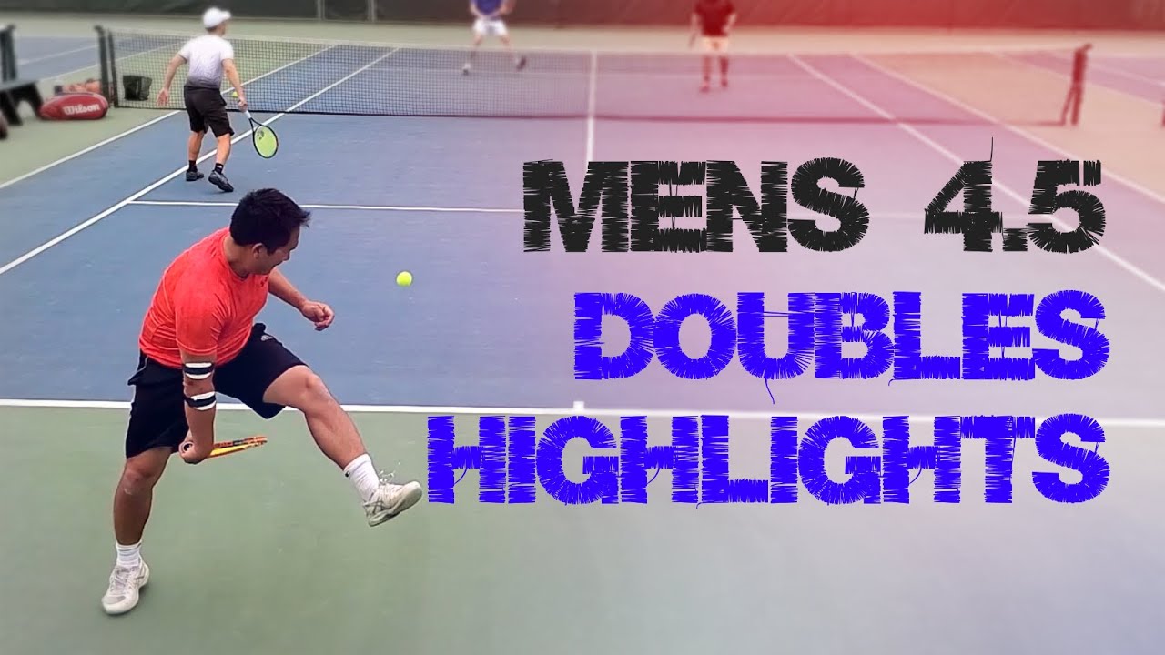 Eugene, Jack, Justin, Don | Tennis Mens 4.5 Doubles Highlights
