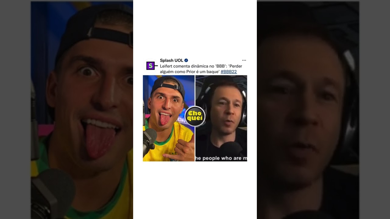 Leifert dizendo que ficou triste com sa&iacute;da PRIOR #BBB
