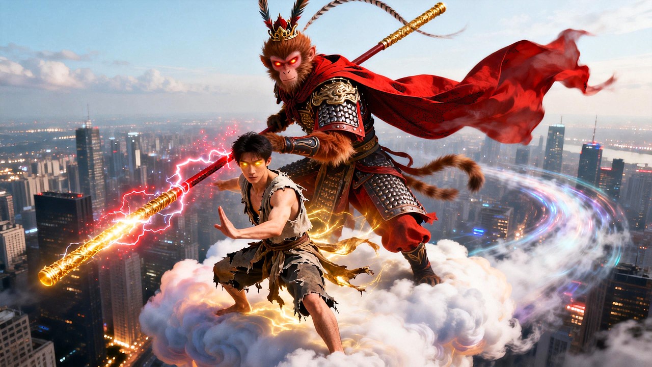 A kind-hearted man saved a beggar, but unexpectedly inherited the legacy of the mythical Monkey King