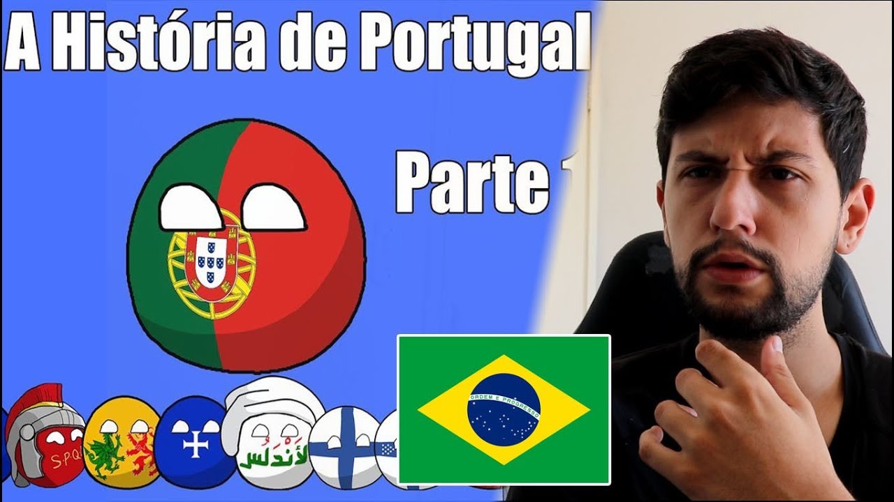 BRASILEIRO REAGINDO A HISTORIA DE PORTUGAL