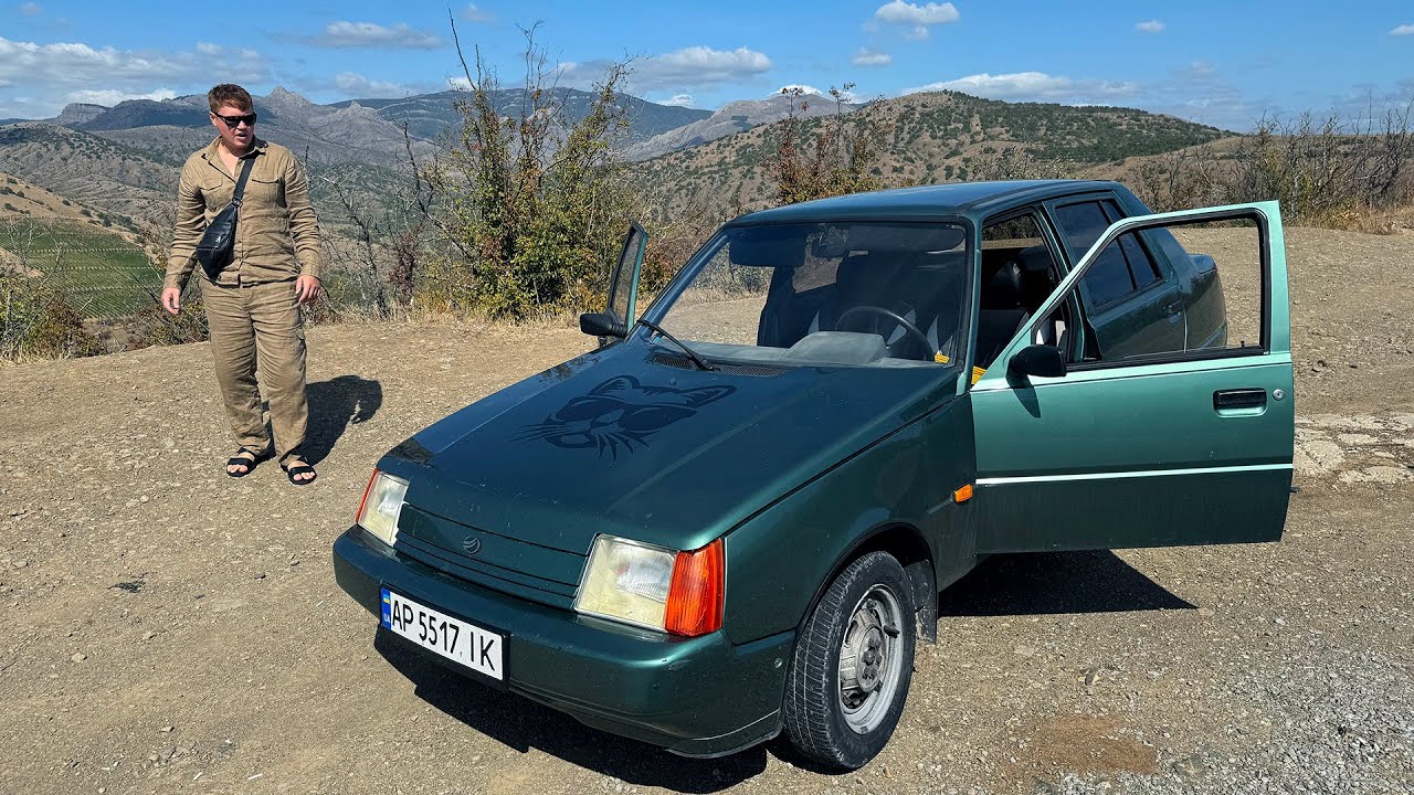 СЛАВУТА ЗАЗ-1103 ЗАМОК БАГАЖНИКА ОТ LADA Kalina ЧАСТЬ 2