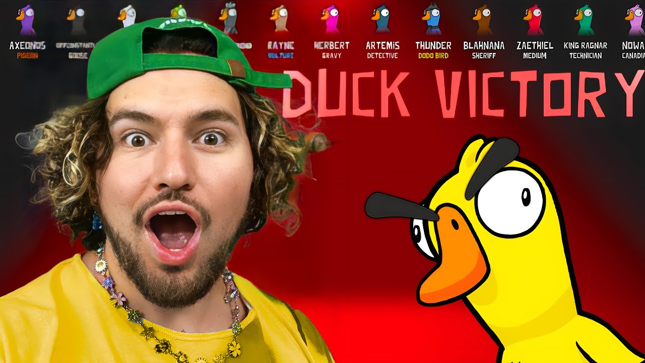 Goose Goose Duck, But I WON As Imposter DUCK!!!