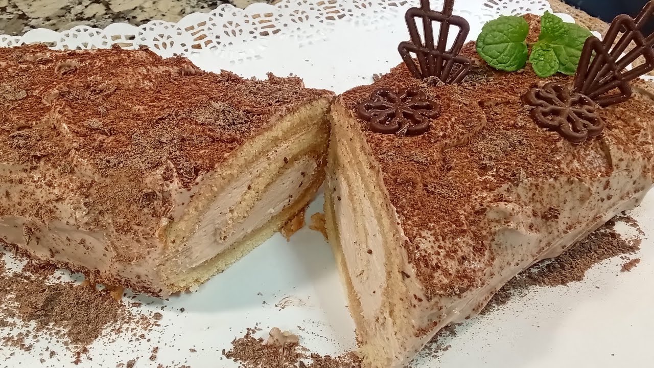 BRAZO GITANO un postre casero, delicioso, cremoso y esponjoso con un sabor a tiramisú espectacular 