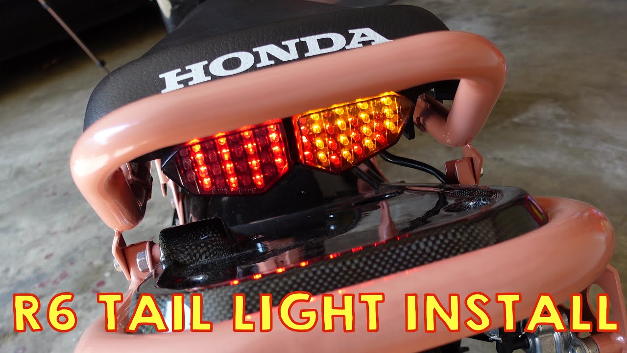 Honda Ruckus R6 Tail Light Install