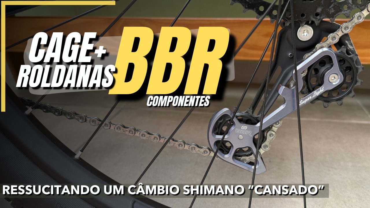 Como salvar câmbio Shimano empenado? Veja a solução que encontrei