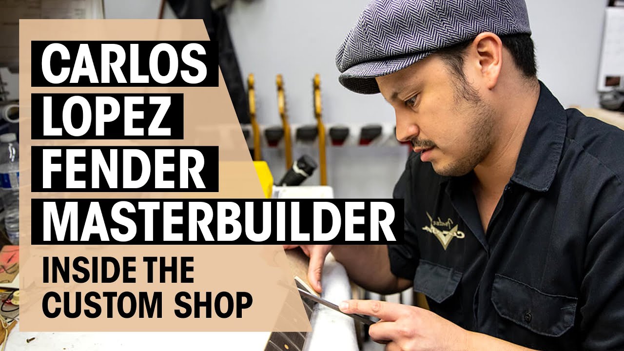 Carlos Lopez Fender Masterbuilder | Interview | Thomann