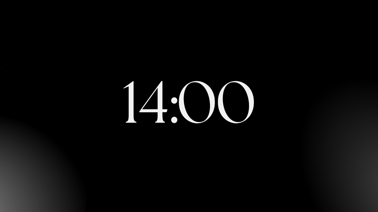 14 Minutes of Silence | Focus Without Distractions