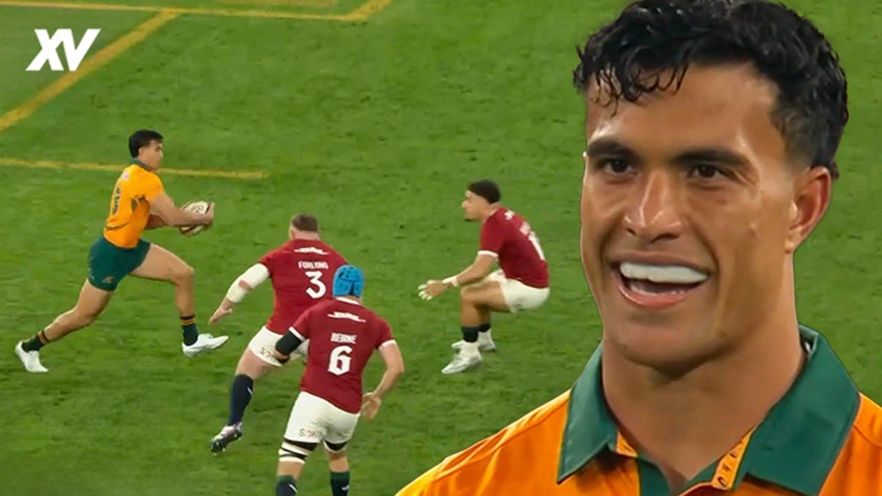 Joseph Suaalii Performance against Lions 2025