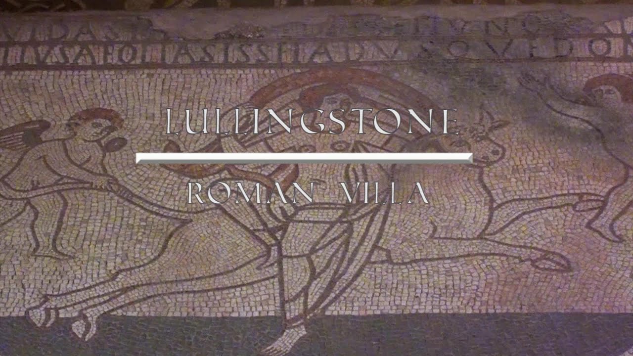 Lullingstone Roman Villa - Kent, England. Full tour.