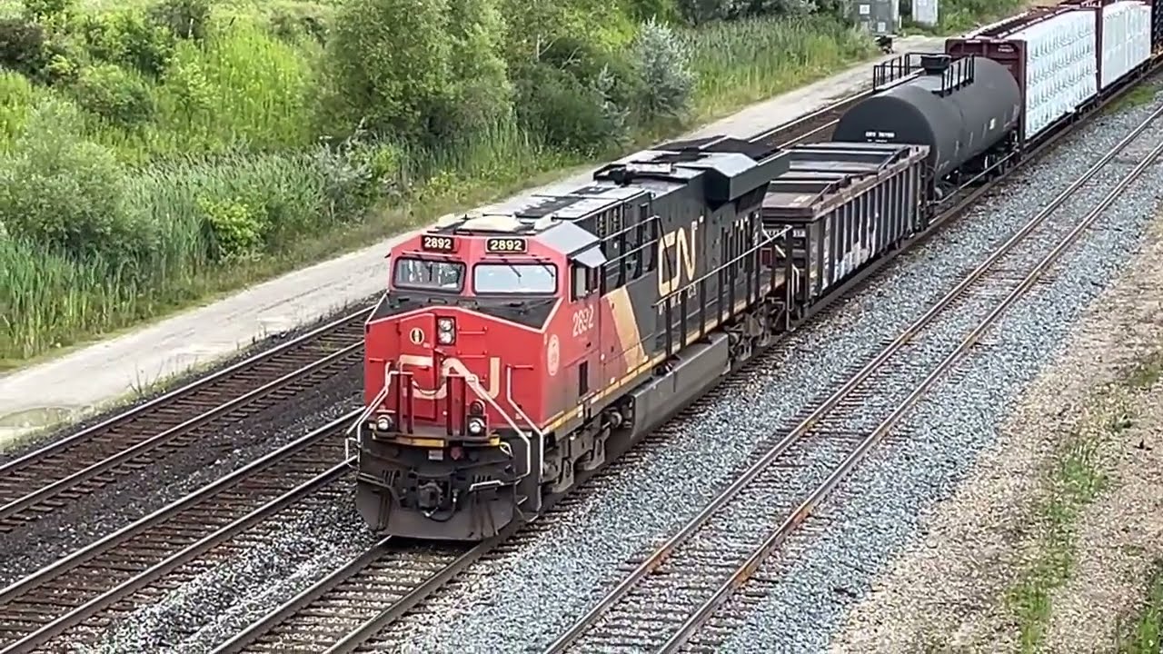 CN York & Bala Sub Action! Summer Railfanning in Toronto, ON!