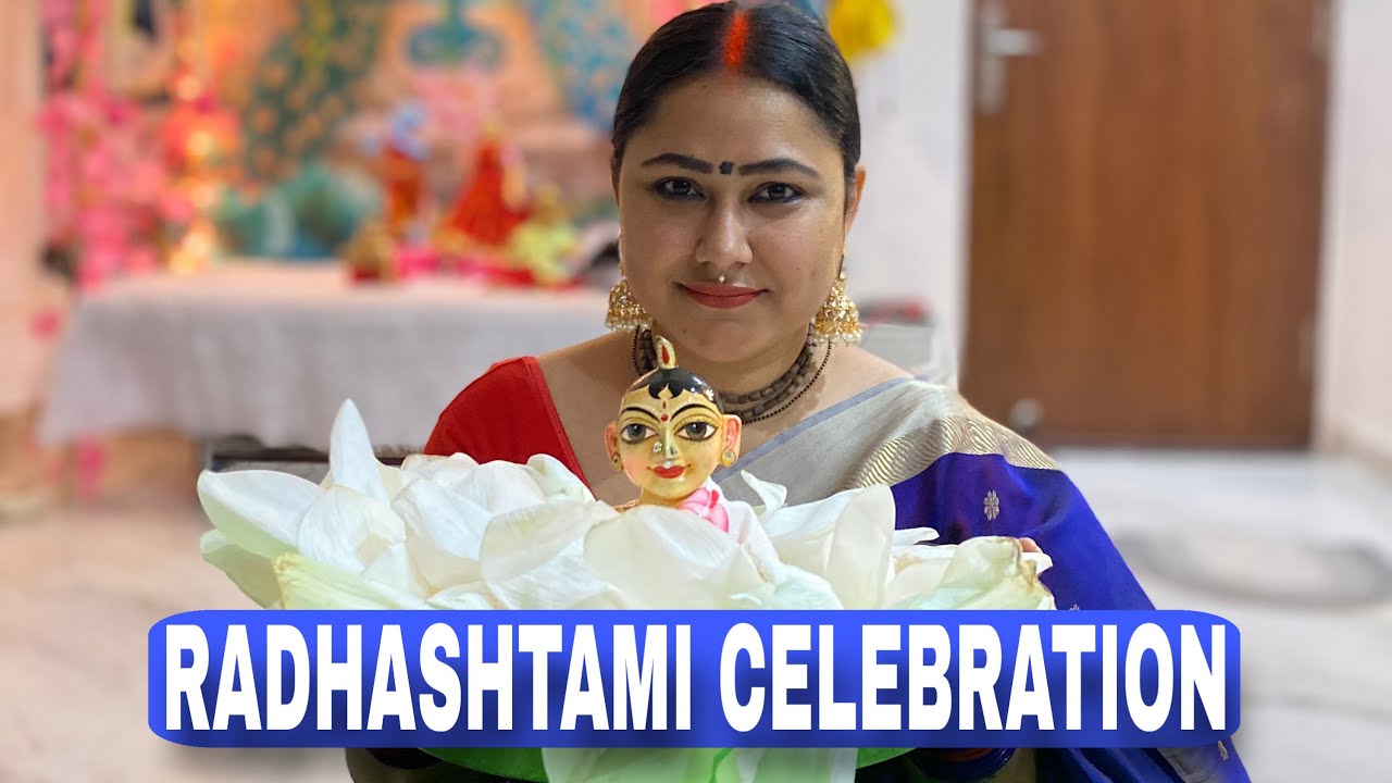 Radhashtami Celebration #krishnadevotee7 #laddugopal #radheradhe #radhaswami #vrindavandham 