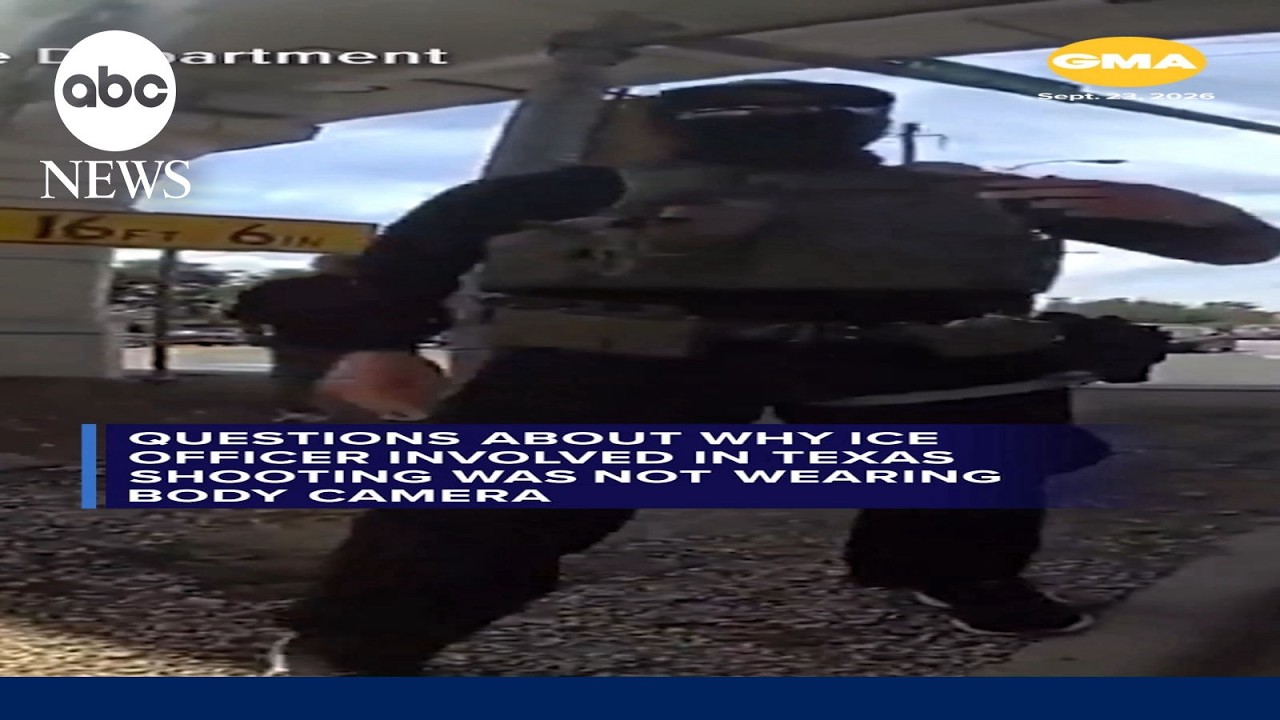 ICE officer involved in Texas shooting was not wearing body camera