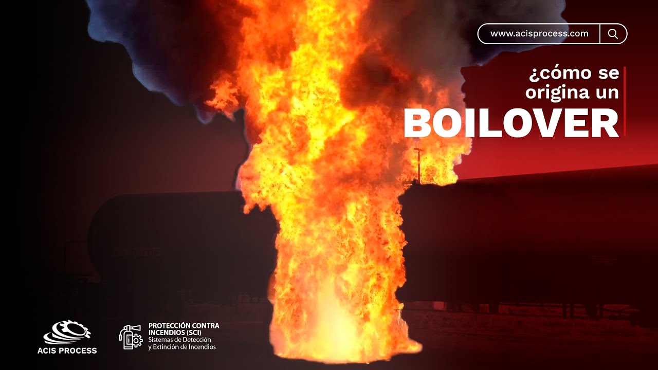INCENDIOS EN HIDROCARBUROS: ¿Qué es el Boilover?