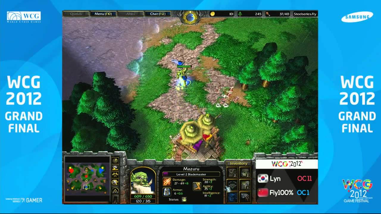[WCG2012GF] KOR WarIII Lyn vs Fly100%