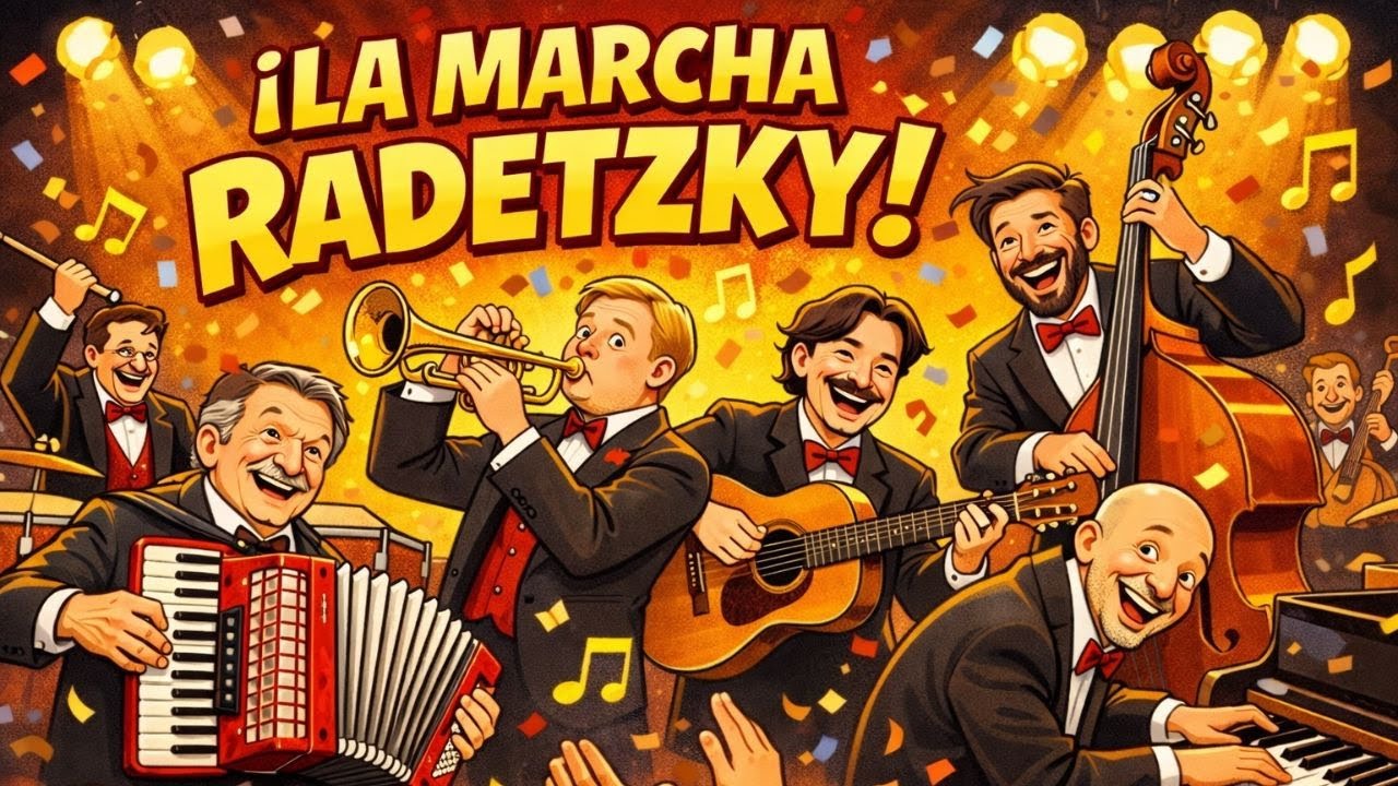 La Marcha Radetky  🥁 | 🎺🪗 #orquestinaradiosordina