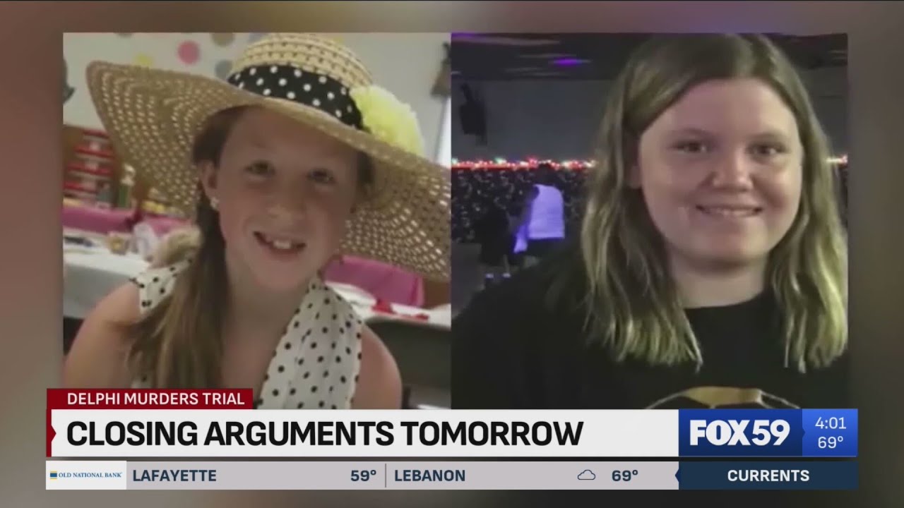 Delphi murders trial closing arguments on Thursday