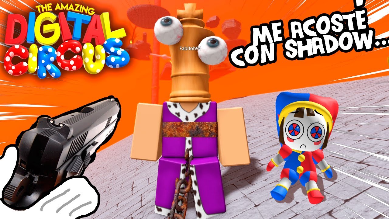 ENCADENADO con KINGER del CIRCO DIGITAL en ROBLOX 🥵⛓️
