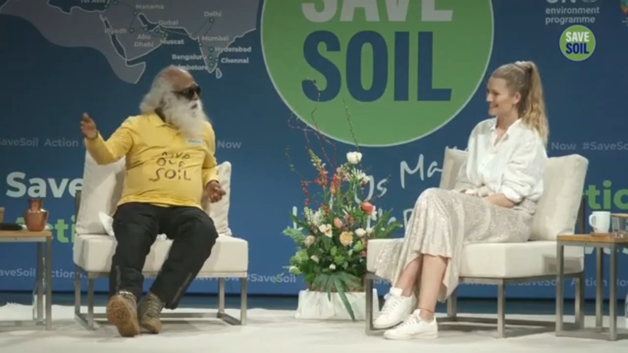 Sadhguru With German Actress Toni Garrn Discuss Save Soil |  24 March | 6 PM CET | 10:30 PM IST