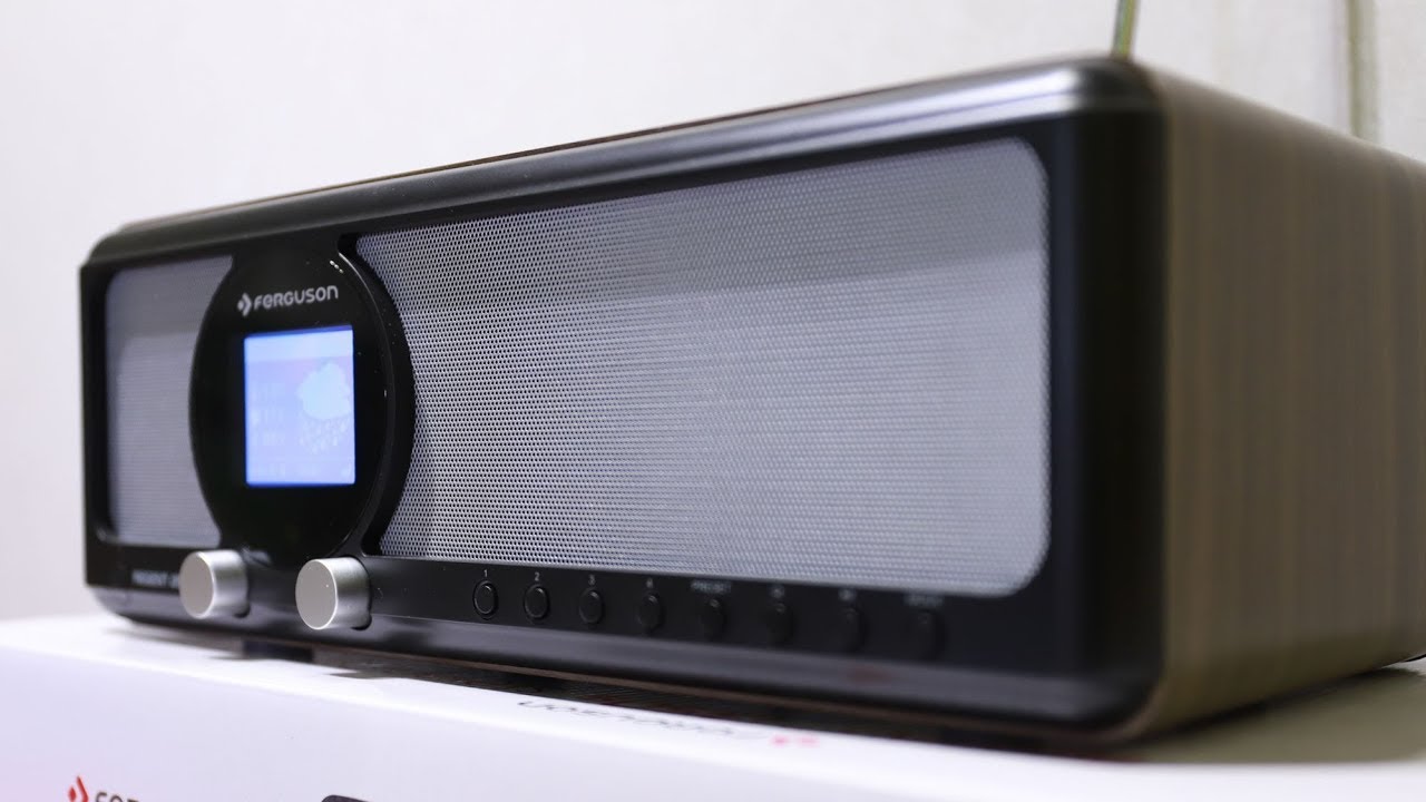 TEST Ferguson Regent i350s - prezentacja internetowego radia cyfrowego w 4K
