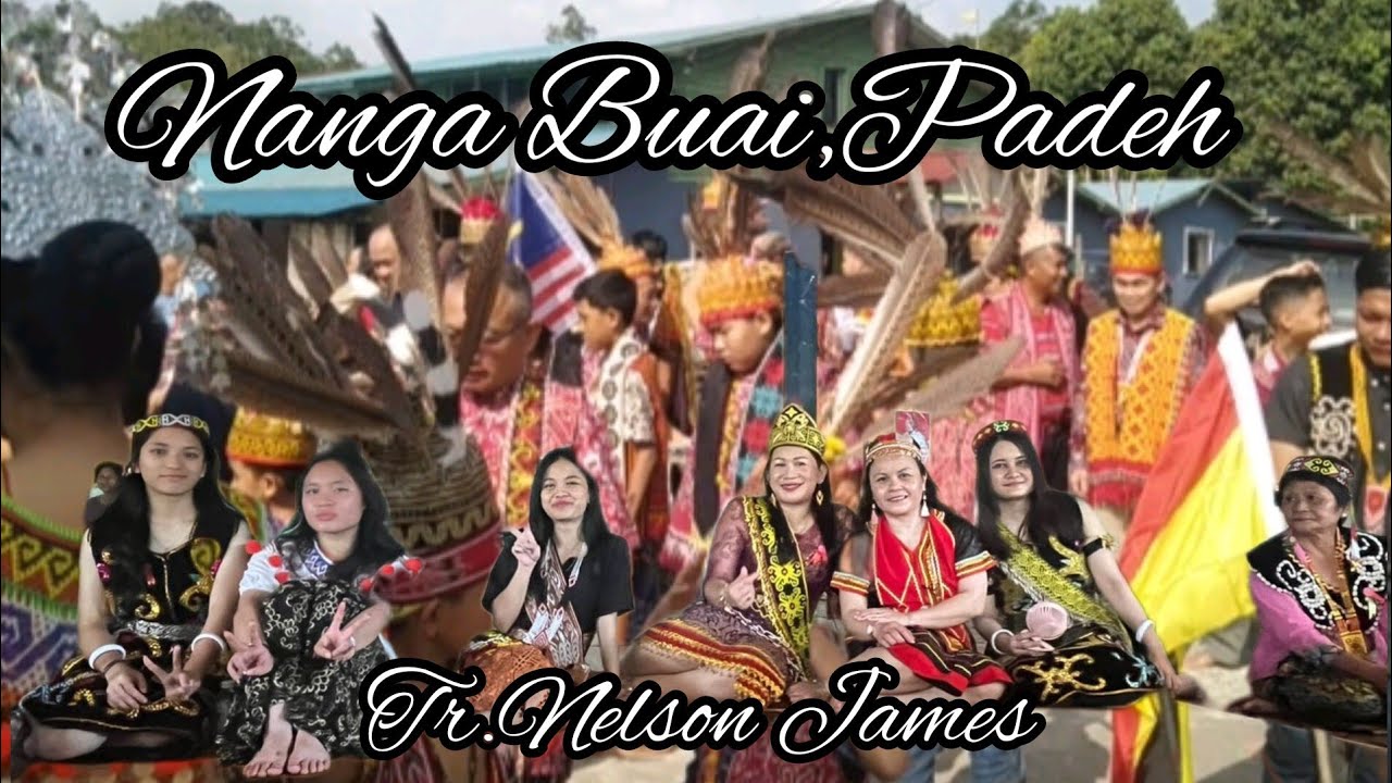 (Part 1)WARNA WARNI PENGERAMI GAWAI DAYAK NANGA BUAI PADEH BETONG#gawaidayak #Betong#sarawak