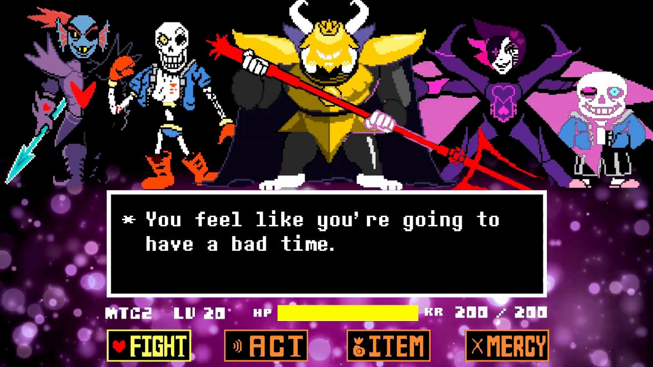 [Undertale] The Ultimate Encounter (test animation)