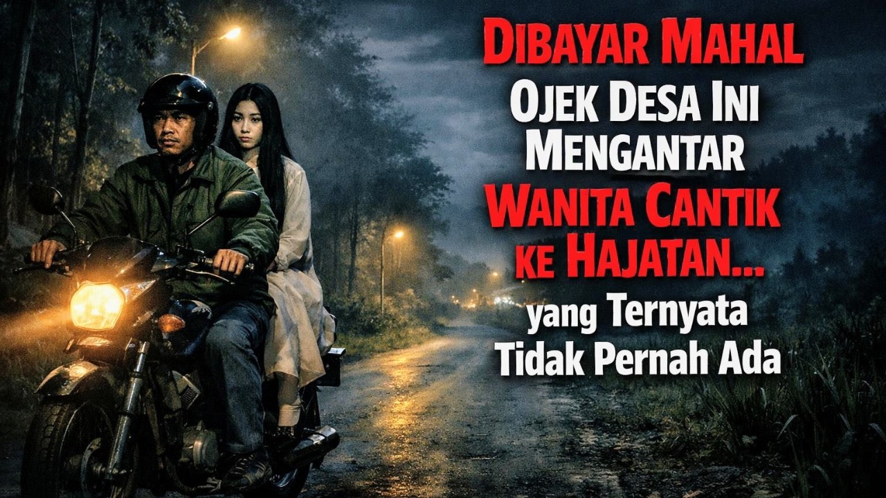 DI BAYAR MAHAL - OJEK DESA INI MENGANTAR WANITA CANTIK KE HAJATAN YANG TERNYATA TIDAK PERNAH ADA