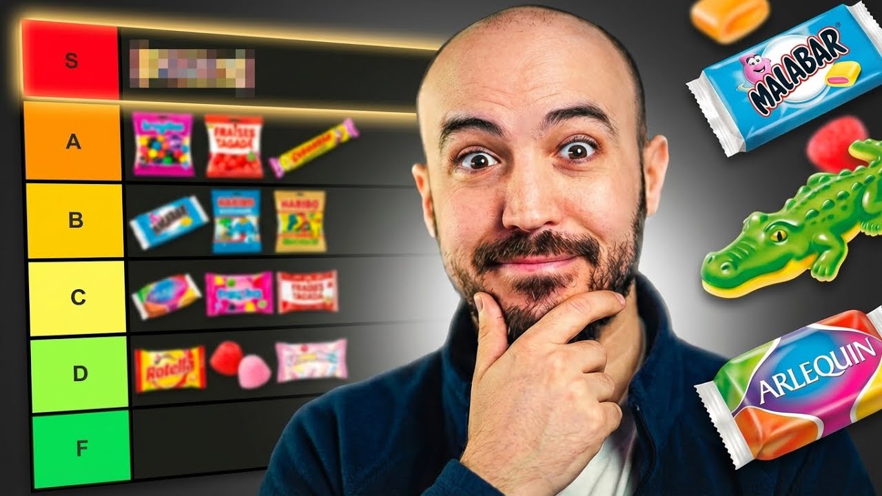 J'ai classé les BONBONS français ! ( vous allez me DÉTESTER )