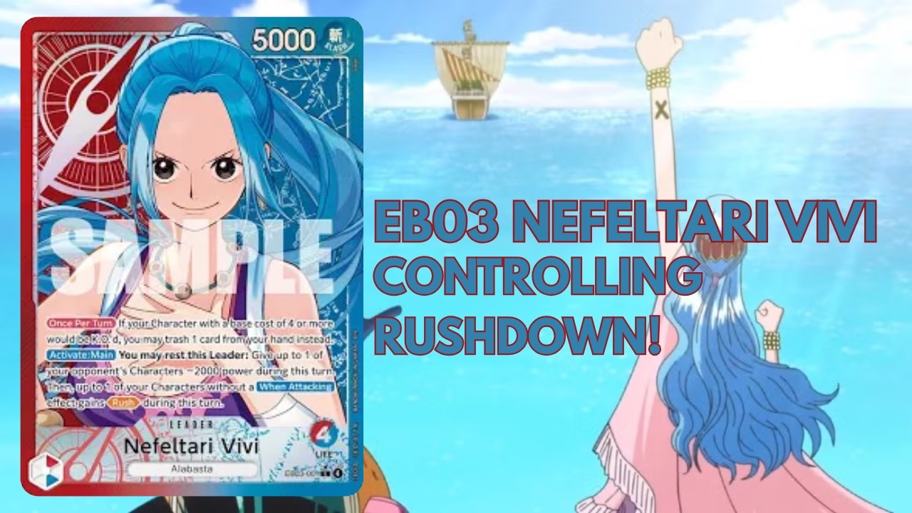 EB03 Red/Blue Vivi - Strong Aggro Deck (English Dub)