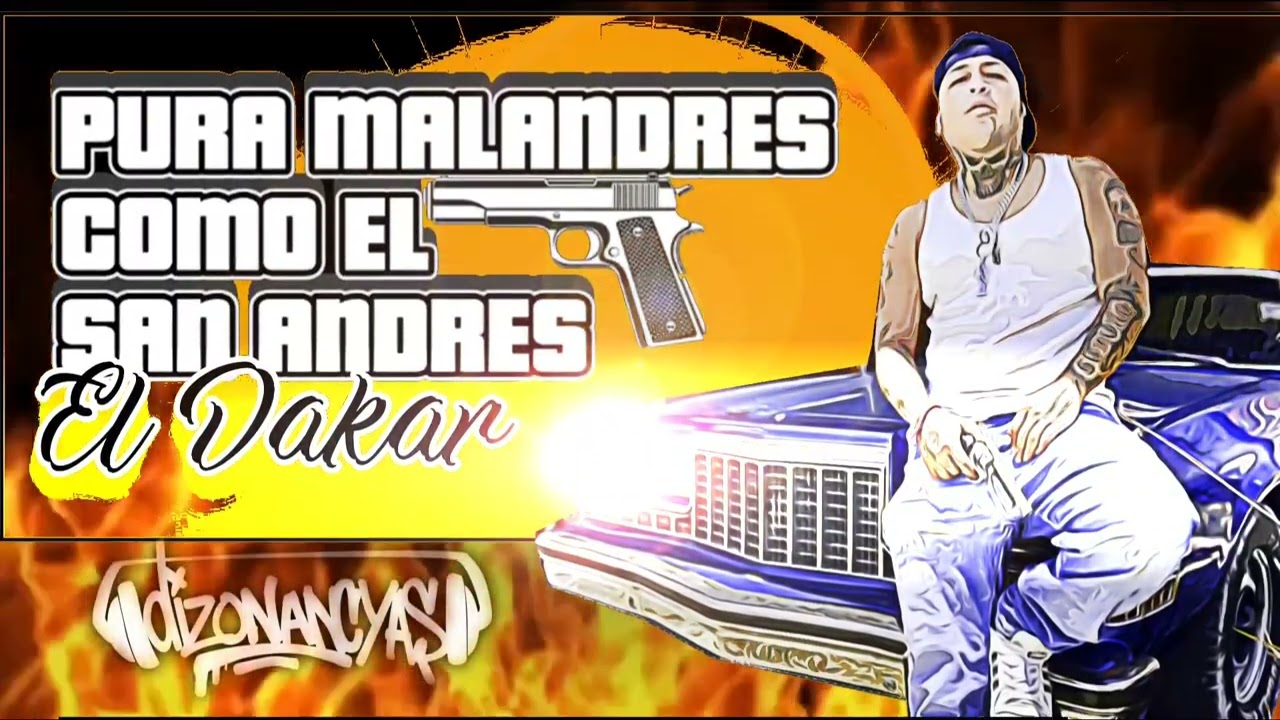 CD COMPLETO .: PURA MALANDRES :. VOLUMEN #1 .: EL DAKAR DIZONANCYAS PRO LO MAS NUEVO 