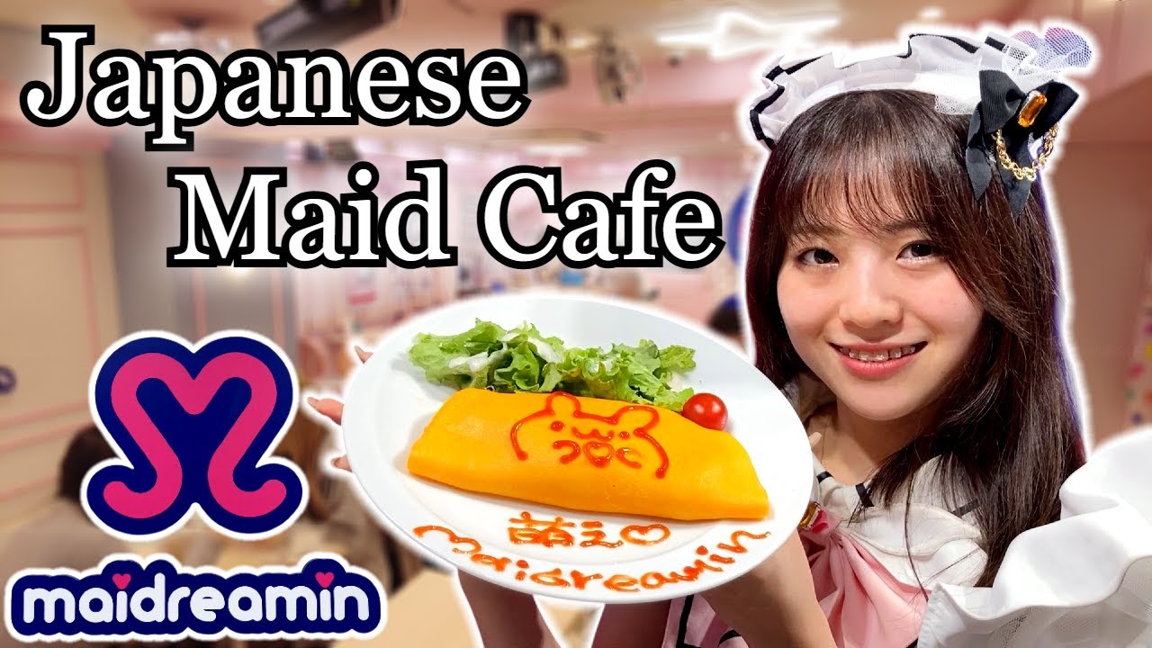 Visiting Japanese Maid Cafe | Maidreamin AKIHABARA | Urere Legend Maid & Koyomi Legend Maid