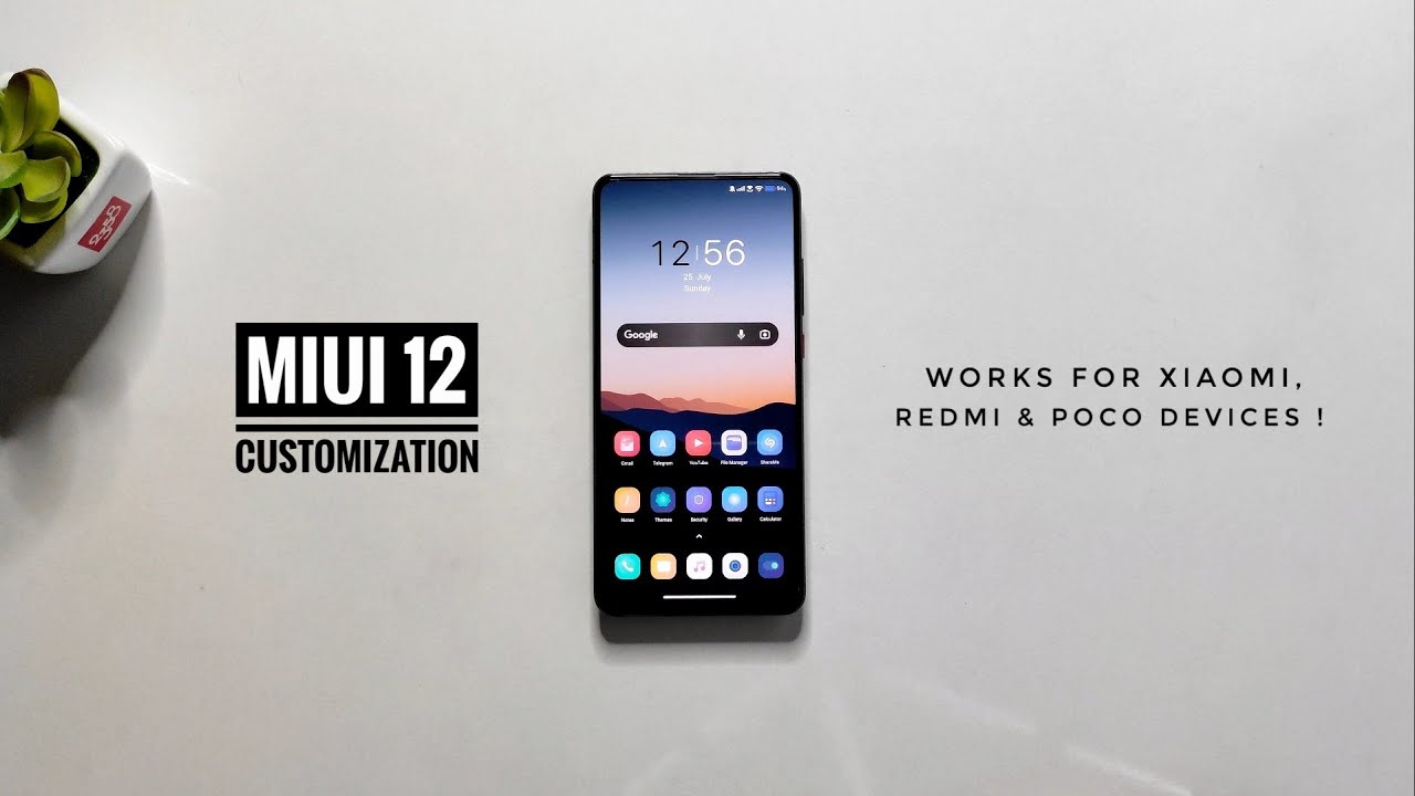 MIUI 12 Customization For All Xiaomi, Redmi & Poco Devices !