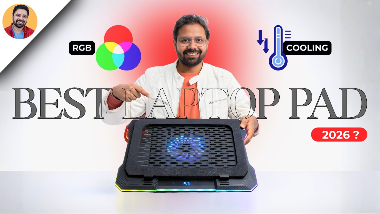 Gaming Laptop Overheating? 😱 Techie AeroFlex Pro RGB Cooling Pad Review