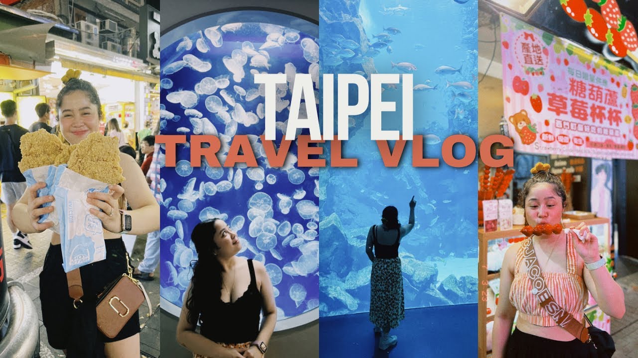 Taiwan Vlog pt 1 | Ximending night market, Gloria Outlet shopping & XPark | Darla Sasin