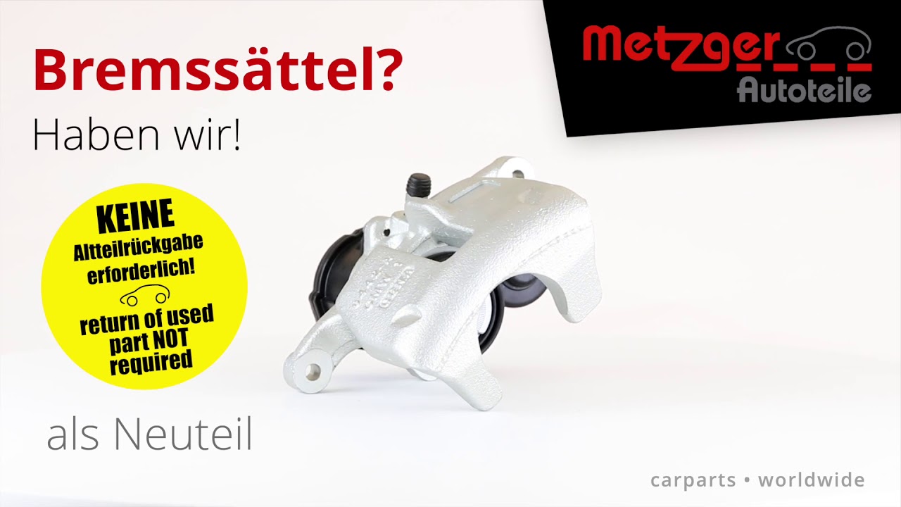 METZGER AUTOTEILE - Bremss&auml;ttel? Haben wir! 360 Grad - Neuteile ohne Pfand