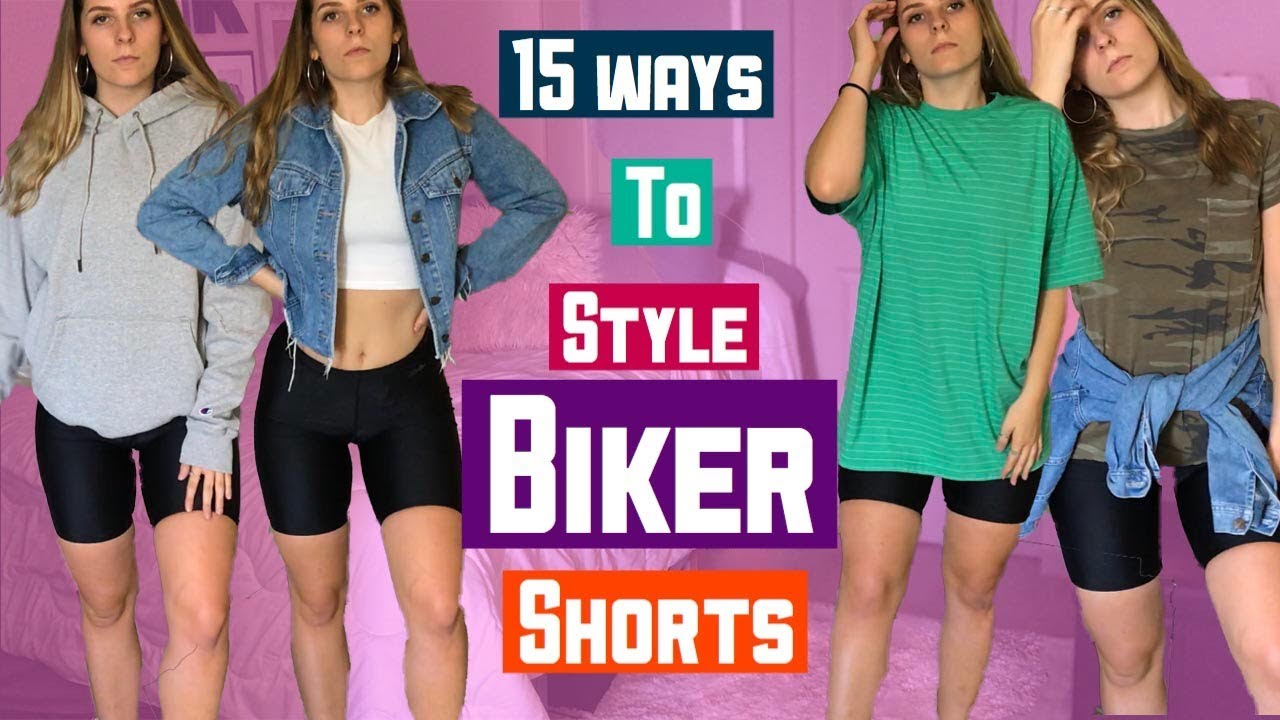 15 WAYS TO STYLE BIKER SHORTS