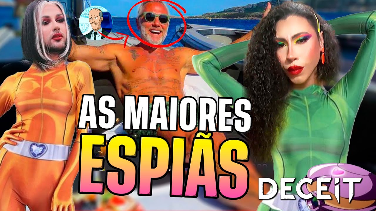 AS ESPIÃS DEMAIS ⭐ (ft. Samira Close, Nicky Mitrava, Nath e Natasha) | Deceit