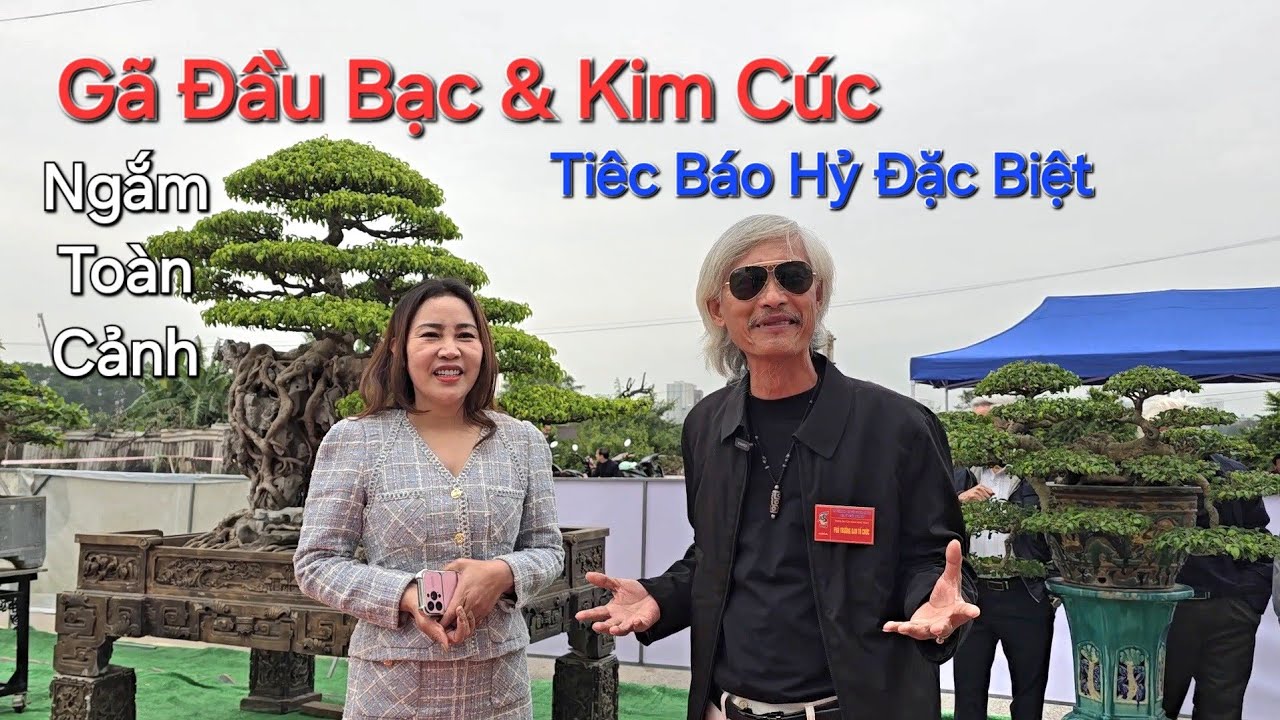 Cùng KIM CÚC & GÃ ĐẦU BẠC đi ngắm tổng thể KHÔNG GIAN TIỆP CƯỚI & CÂY CẢNH ĐẸP của anh SƠN . 